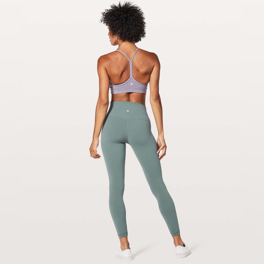 Lululemon Align HR Pant 25” Sea Steel Size 10 • Like New • No Pilling - Picture 3 of 11